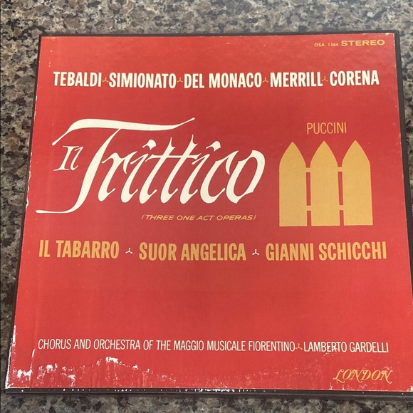 Il Trittico Opera Vinyl Records